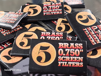 0.750 Brass pipe screen