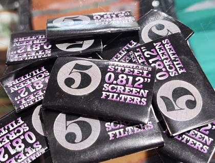 0.812 Stirling Silver Pipe Screen