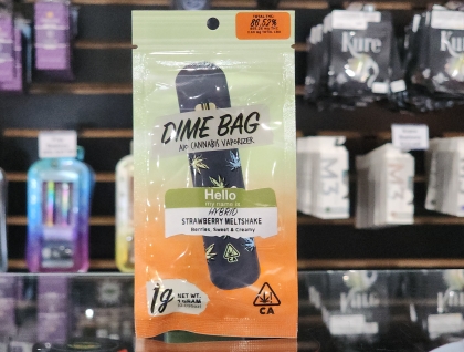 Dime Bag Strawberry Meltshake 1g All in One