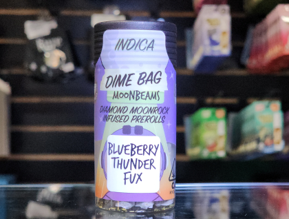 Dime Bag Moonbeams Blueberry Thunder Fux 2.5g Preroll 5pk