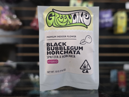 Greenline Black BubbleGum Horchata 1.8g Flower