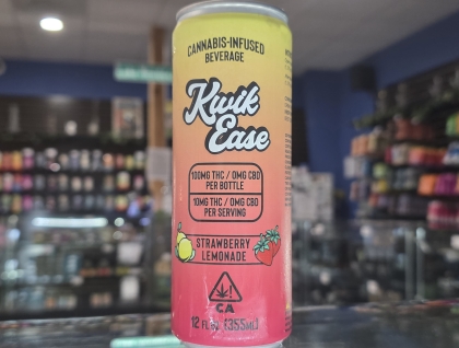 Kwik Ease Strawberry Lemonade 100mg Infused Beverage