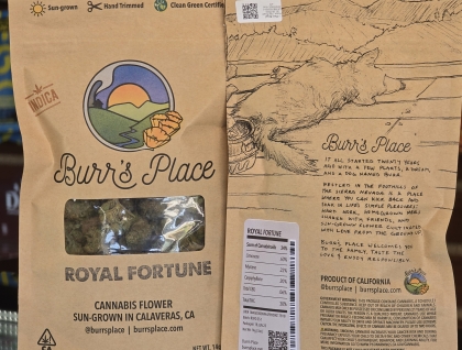 Burr's Place Royal Fortune 14g Flower
