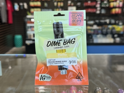 Dime Bag Passion Orange Guava 1g Cartridge