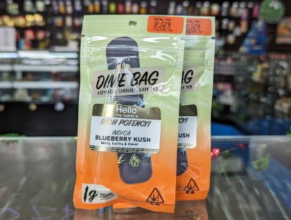 Dime Bag Blueberry Kush 1g  Cartridge