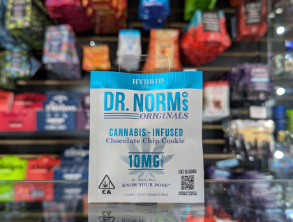 Dr. Norm's Chocolate Chip 10mg Single Cookie