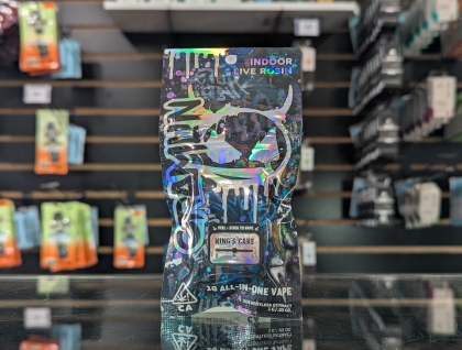 Gramlin Kings Cake 1g Rosin All in One Cartridge