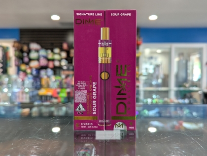 Dime Industries Sour Grape 1g All In One Cartridge