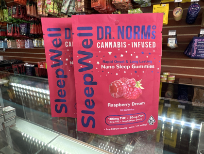 Dr. Norm's Raspberry Dream 100mg Edibles